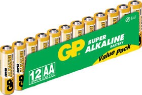 Batteri LR6/AA, 12-pack