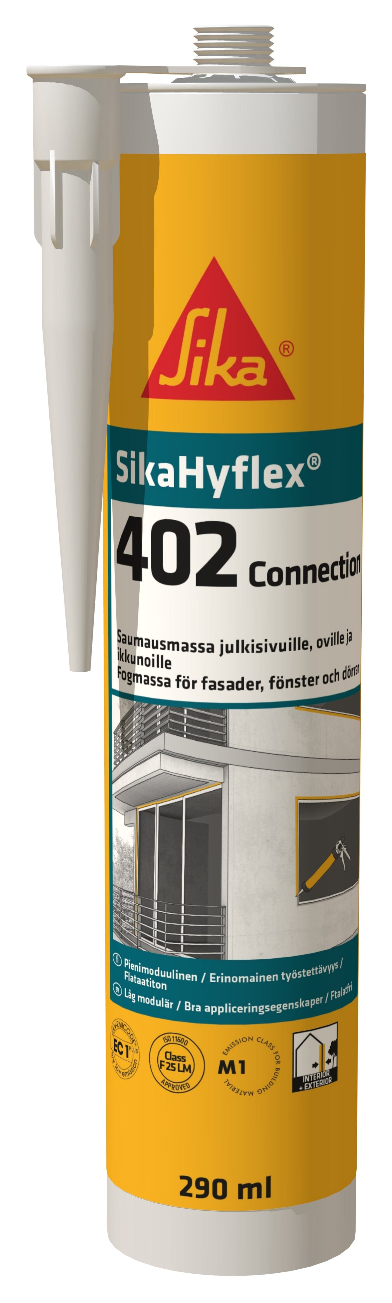 Fogmassa, SikaHyflex 402-Connection, 300 ml