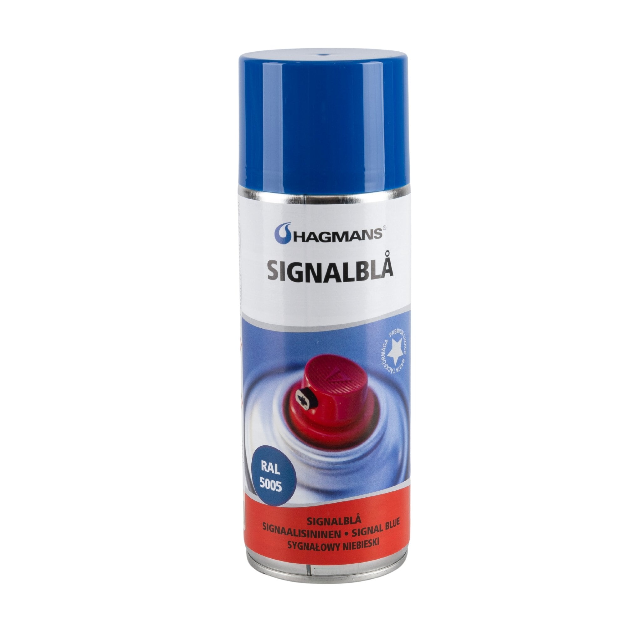 TRISTARcolor Lackstift RAL 5005 Signalblau Glänzend – 50 Ml, Schnelltrocknend, Für Viele Oberflächen