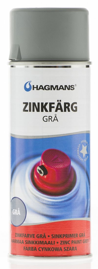 Köp Auto-K Zinkfärg Zink-Alu-Färg, 400 ml hos Verktygsboden